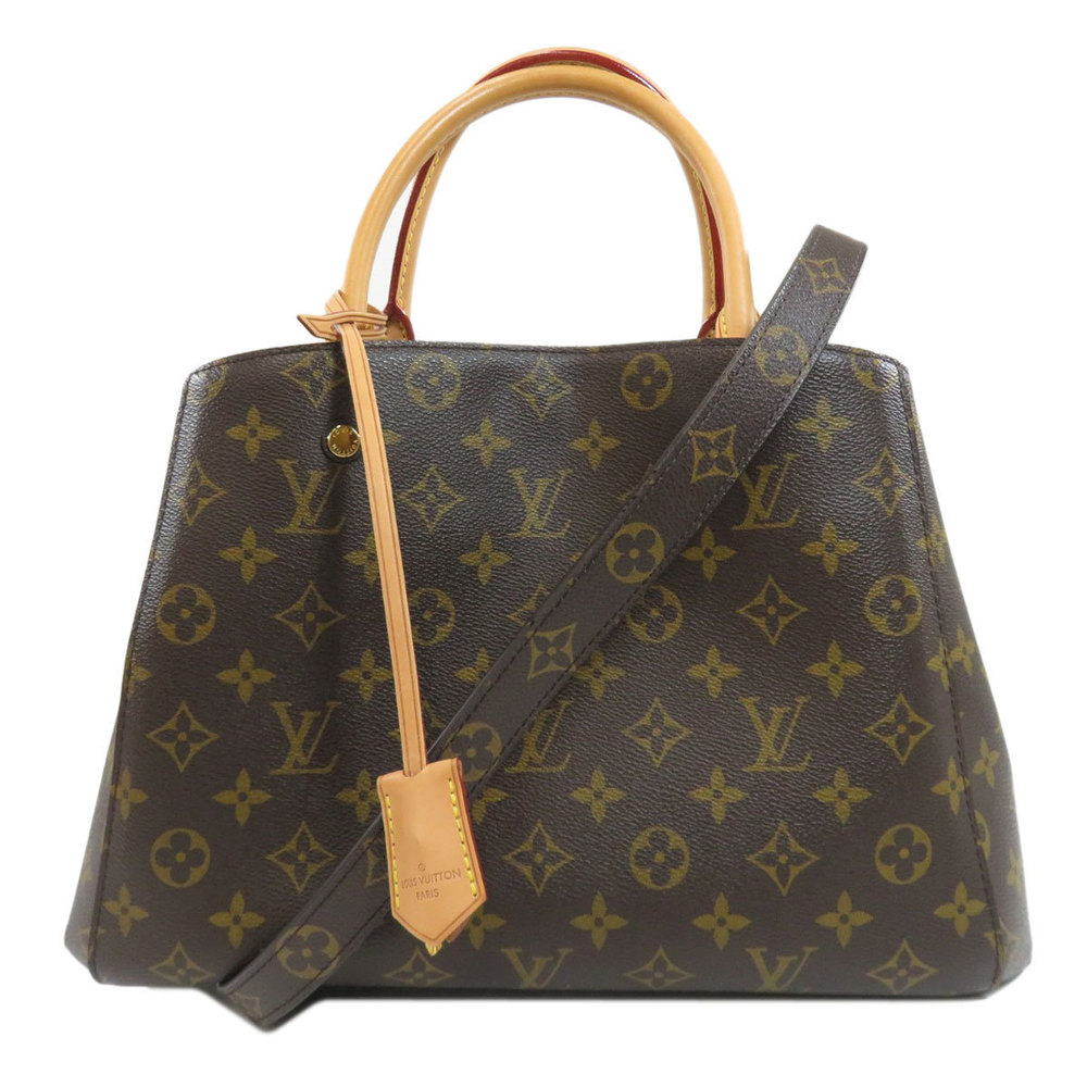 Louis Vuitton Montaigne MM Monogram Handbag Monogram Canvas